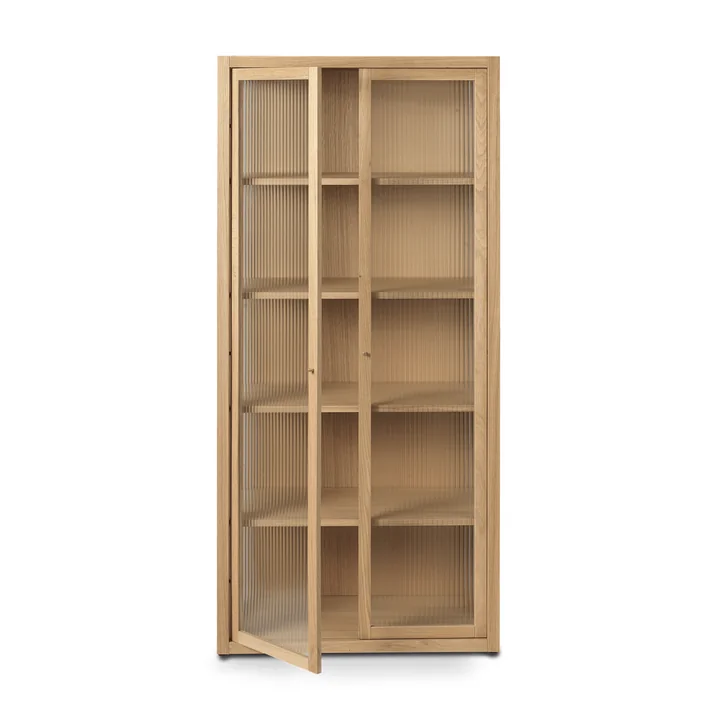 Ferm Living - Reed Vitrine, chêne naturel