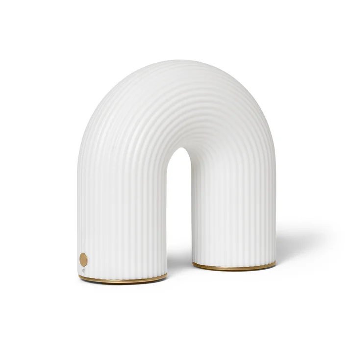 Ferm Living - Vuelta Portable Lampe à batterie, blanc