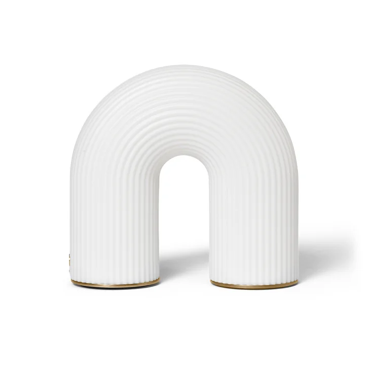 Ferm Living - Vuelta Portable Lampe à batterie, blanc
