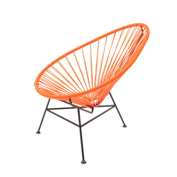 Acapulco Design - Enfants Acapulco Mini Chair , orange / noir