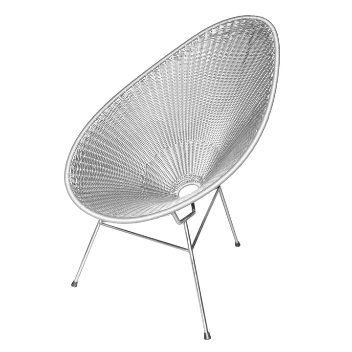 Acapulco Design - 24CR Chair 2, chrome / argent métallisé (édition limitée)