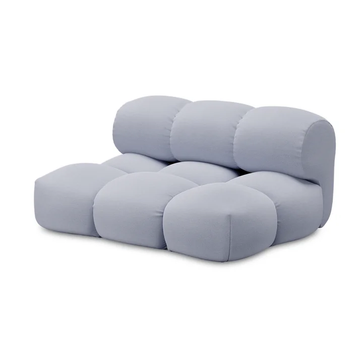 OUT Objekte unserer Tage - Canapé Sander Loveseat, bleu clair (Xtreme YS173 by Camira)