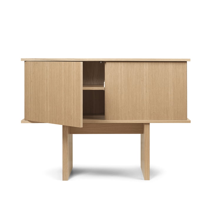 ferm Living - Stilt Single Sideboard, chêne naturel