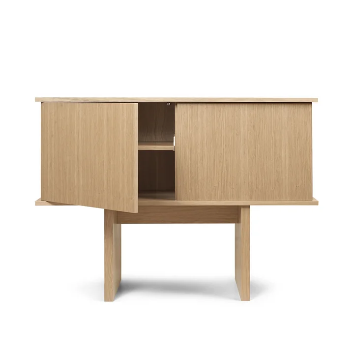 Ferm Living - Stilt Single Sideboard, chêne naturel