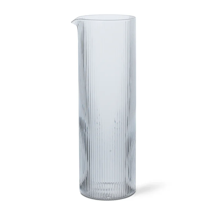 Ferm Living - Ripple Carafe à eau, 1,1 l, claire