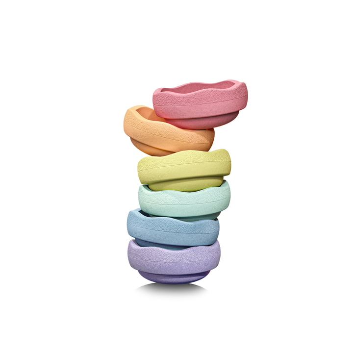 Stapelstein® - Original Mini, rainbow pastel