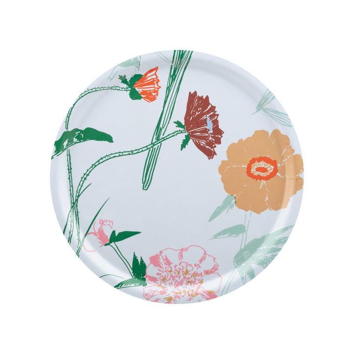 Marimekko - Plateau Puutarhakutsut, Ø 31 cm, multicolore