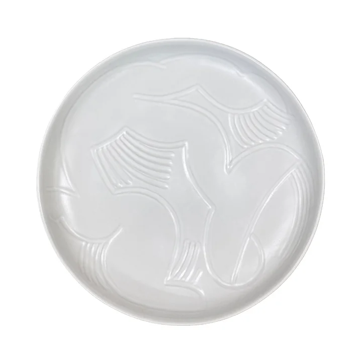 Marimekko - Oiva Vildmo Assiette de service, 32 cm, blanc