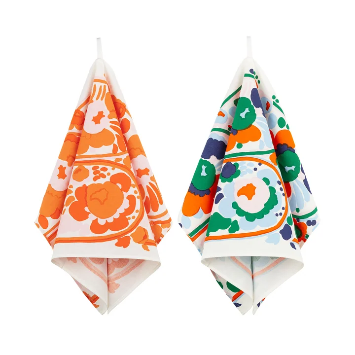Marimekko - Karuselli Torchon, multicolore (lot de 2)