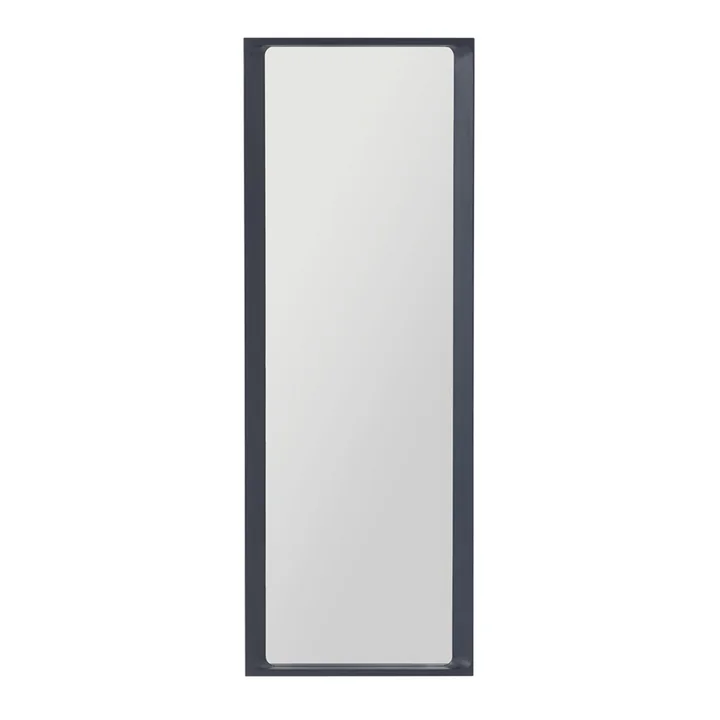 Muuto - Arced Miroir, 170 x 61 cm, bleu nuit