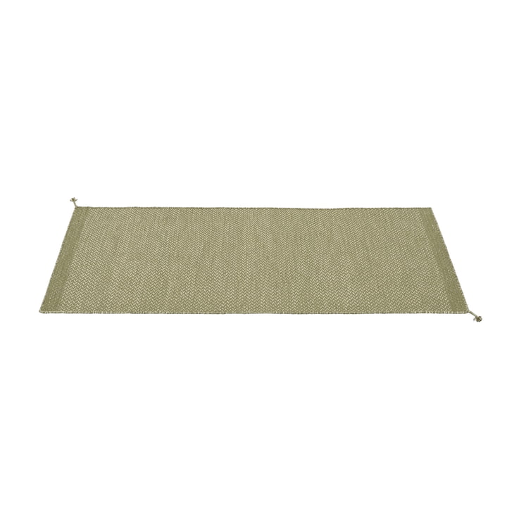 Muuto - Ply Outdoor Tapis de sol 200 x 80 cm, vert mousse