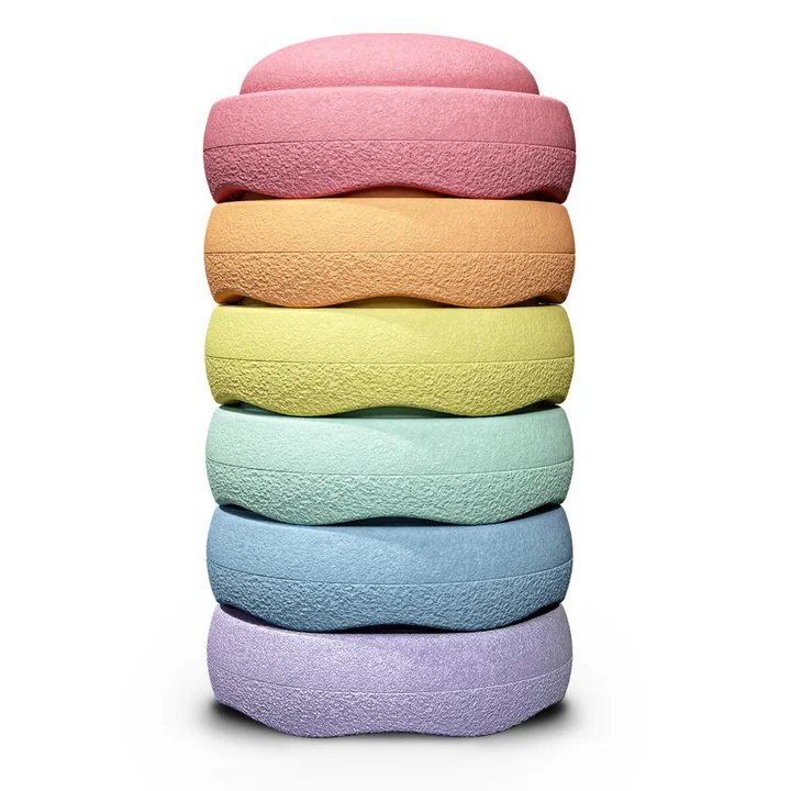 Stapelstein® - Original Grow, rainbow pastel