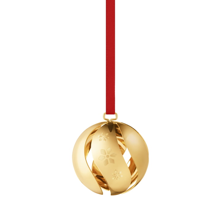 Georg Jensen - Boule de Noël 2024, or