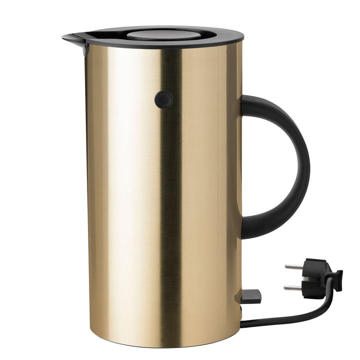 Stelton - EM 77 Bouilloire 1. 5 l, laiton brossé