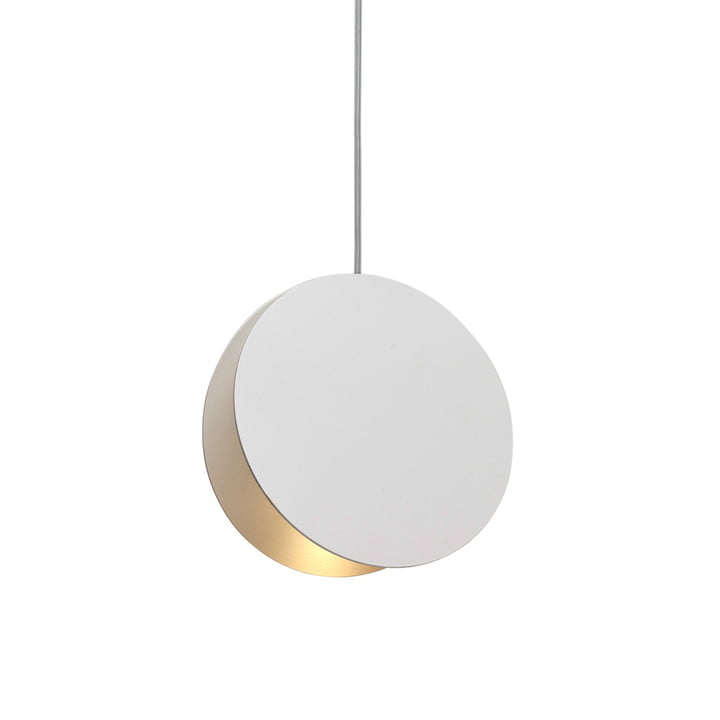 e15 - LT05 North Lampe suspendue Ø 33 cm, acier revêtu par poudre, blanc de sécurité