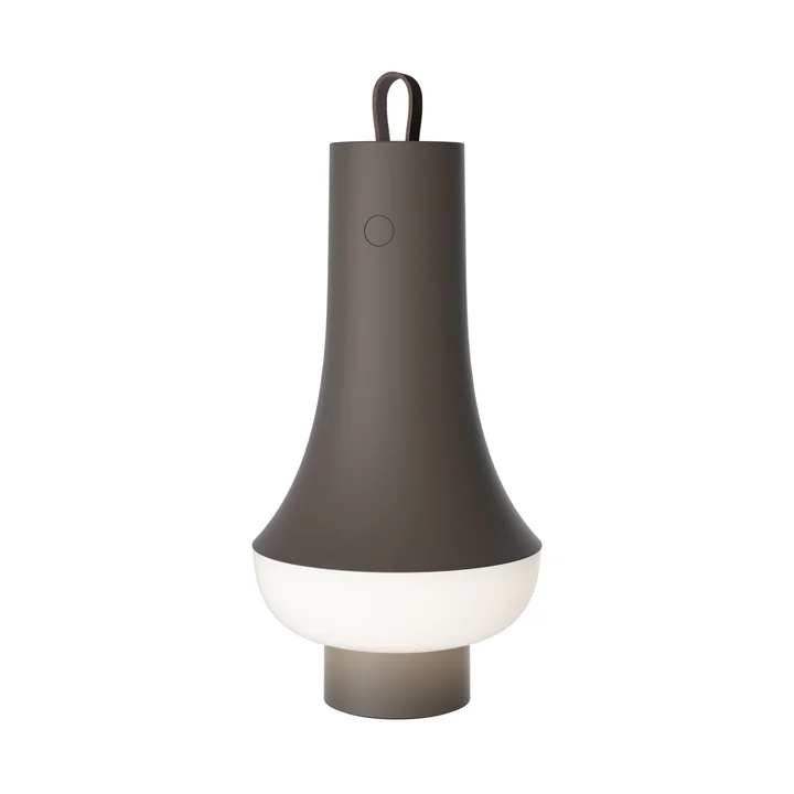 Louis Poulsen - Tomoshi Portable Lampe de table à LED rechargeable, brun foncé