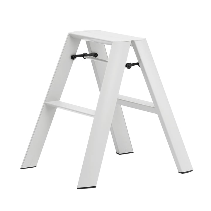 Metaphys - Lucano 2 Step Escabeau pour tabouret, gris