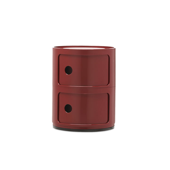 Kartell - Componibili 4966 , rouge bordeaux