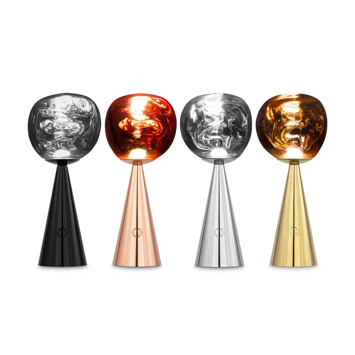 Tom Dixon - Melt LED lampe de table avec batterie, groupe