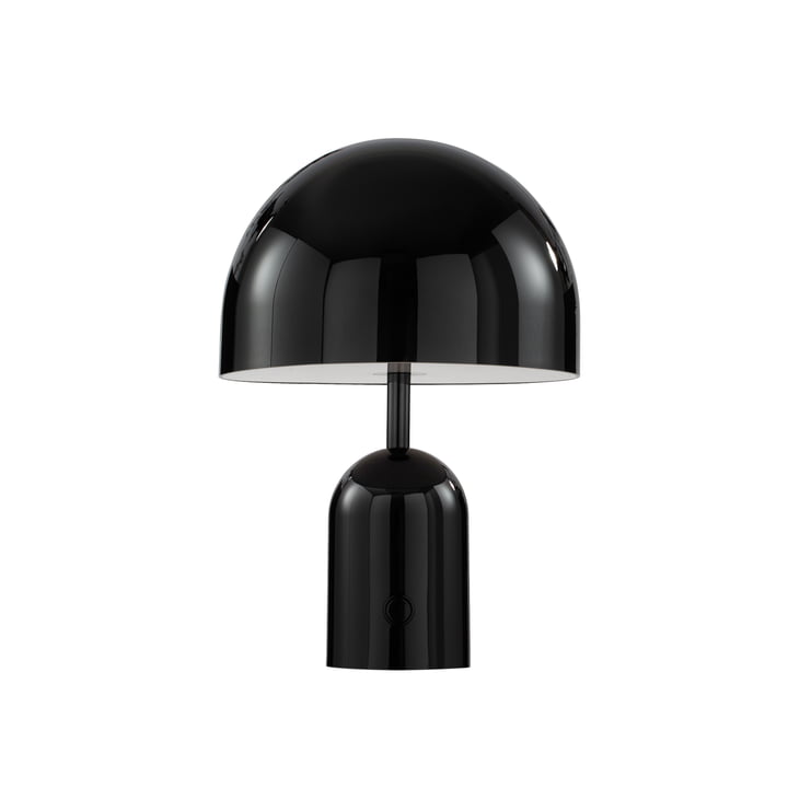 Tom Dixon - Bell LED lampe de table avec batterie, noir