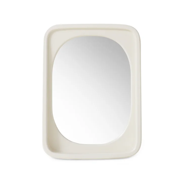 HKliving - Curve Miroir 52 x 71 cm, eggshell brillant