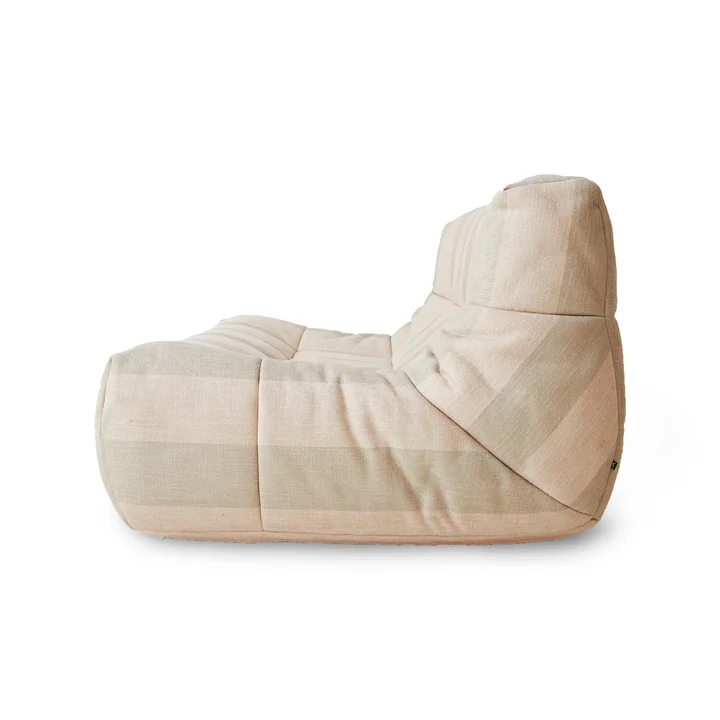 HKliving - Lazy Lounge Canapé, 2 places, lodge