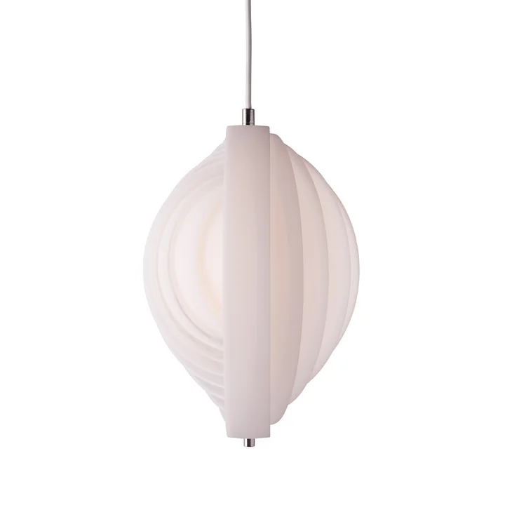 Verpan - Moon Opal Lampe suspendue, Ø 34 cm, blanc opalin