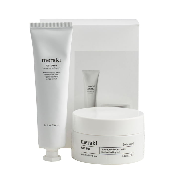 Meraki - Boîte cadeau, Foot Spa, blanc