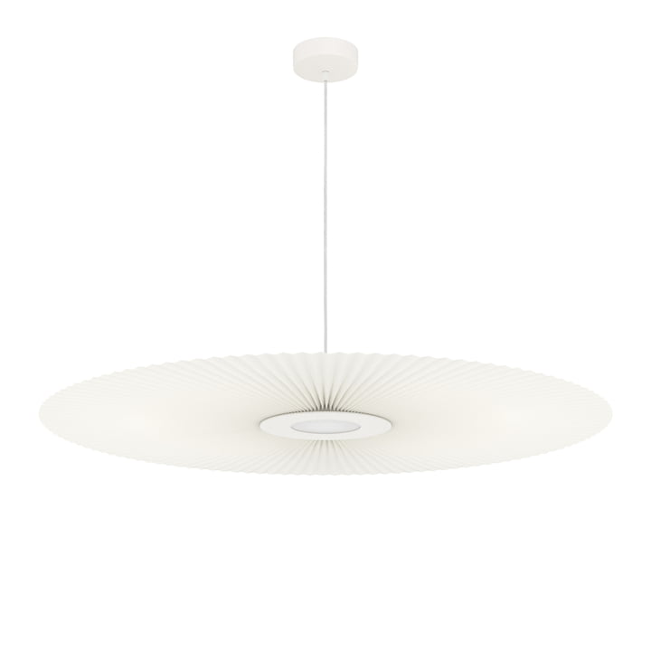 Hartô - Suspension LED Carmen light L, Ø 120 cm, blanc (RAL 9016)