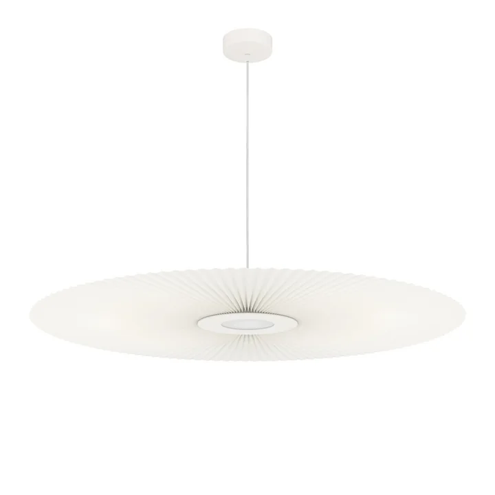 Hartô - Suspension LED Carmen light L, Ø 120 cm, blanc (RAL 9016)