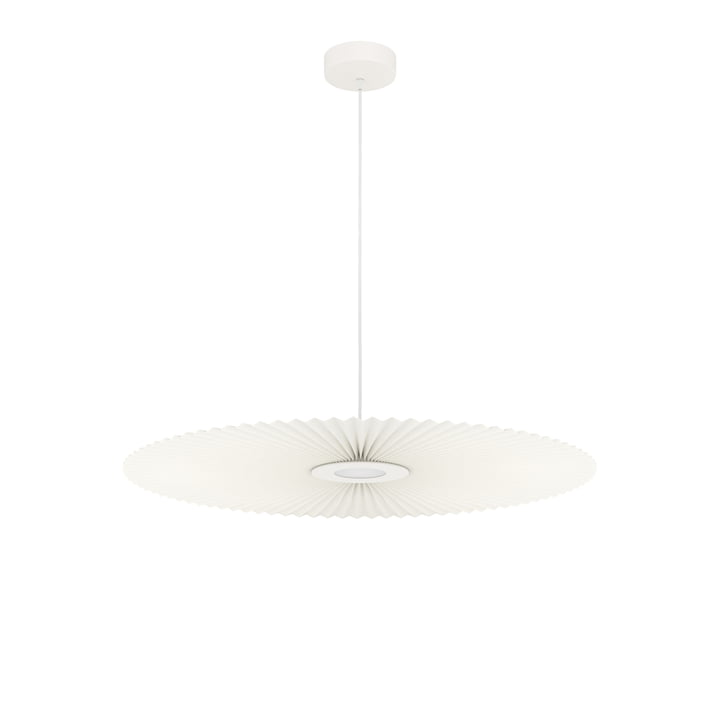 Hartô - Suspension Carmen LED light M, Ø 90 cm, blanc (RAL 9016)