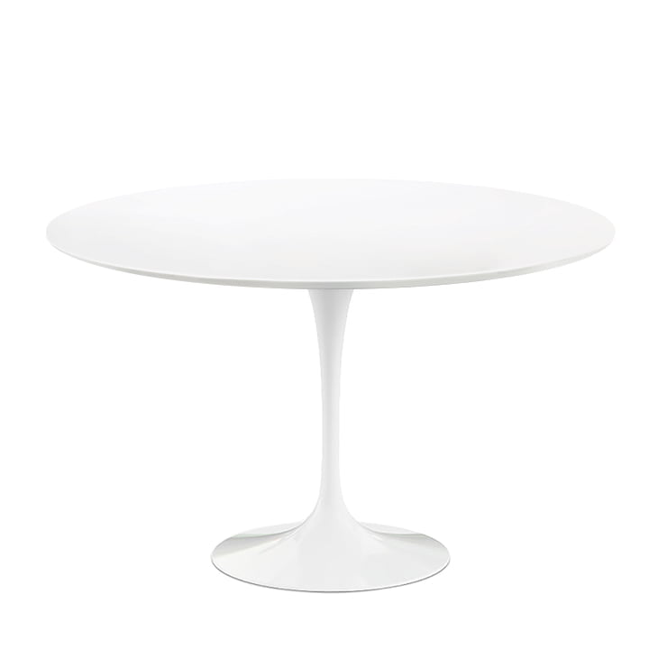 Knoll - Saarinen Tulip Table de bistrot Ø 152 cm, blanc