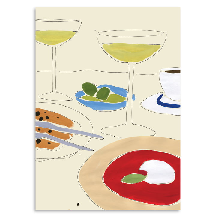 Paper Collective - Martini Break Poster, 100 x 140 cm