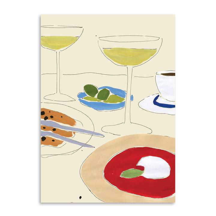 Paper Collective - Martini Break Poster, 70 x 100 cm