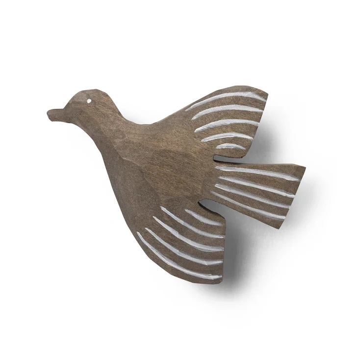 Ferm Living - Lola Bird Crochet, gris