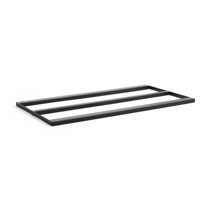 Loop Stand Support (Table L : 180/200), noir de HAY