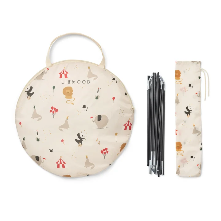 LIEWOOD - Oaks Pop Up tente de jeu, Circus, sandy