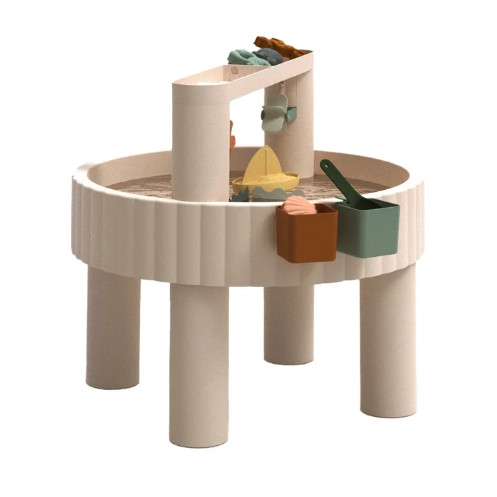 LIEWOOD - Table de jeu Sepp, 80 x 76 cm, sandy multi mix