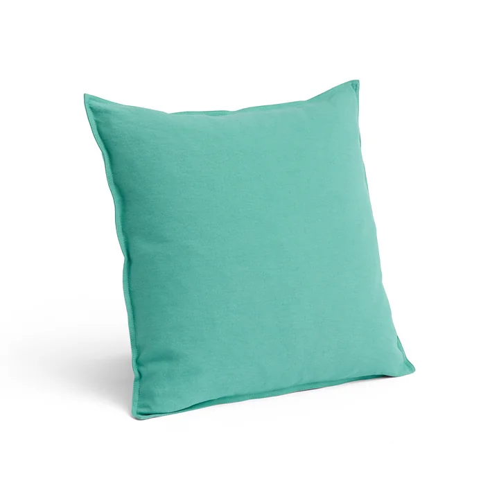 HAY - Linen Coussin, 50 x 50 cm, vert émeraude