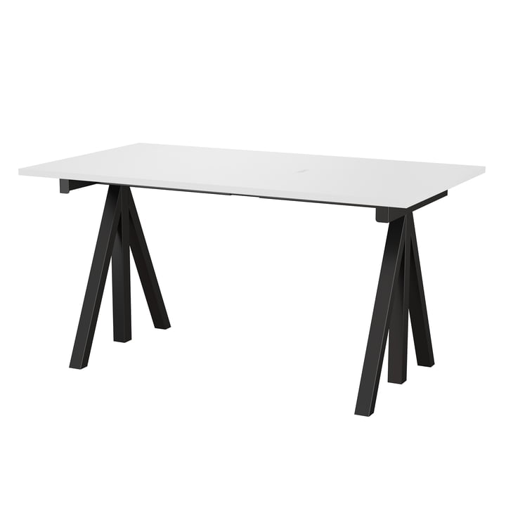 String - Works Cadre de table, noir