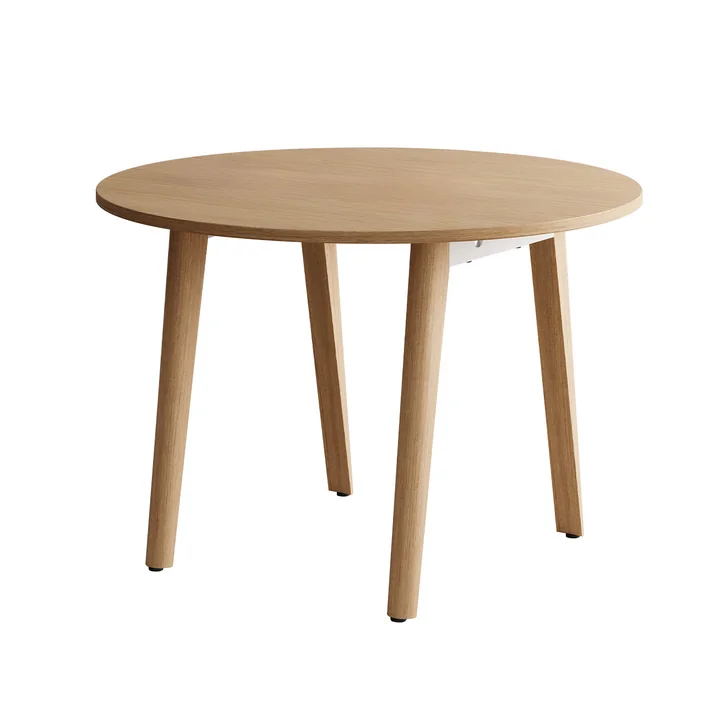 TipToe - NEW MODERN round Table de salle à manger Ø 110 cm, chêne naturel