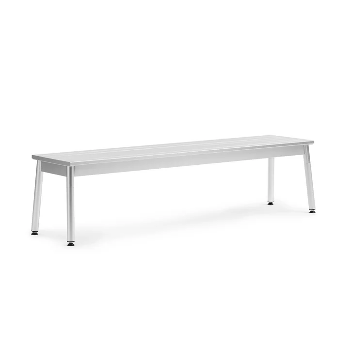 Ex Banc de jardin, 173 x 42 cm, aluminium de Normann Copenhagen