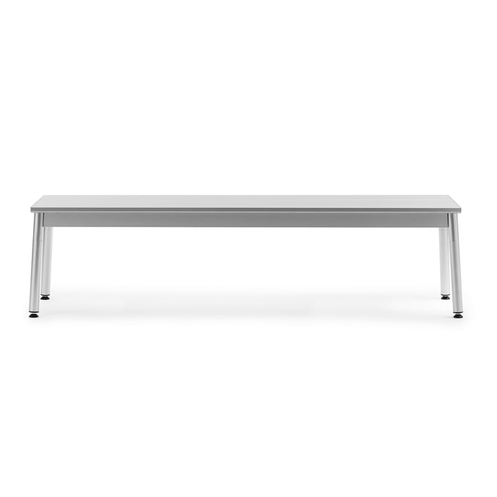 Ex Banc de jardin, 173 x 42 cm, aluminium de Normann Copenhagen