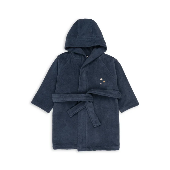 Konges Sløjd - Terry peignoir enfant 2 - 4 ans, blue nights