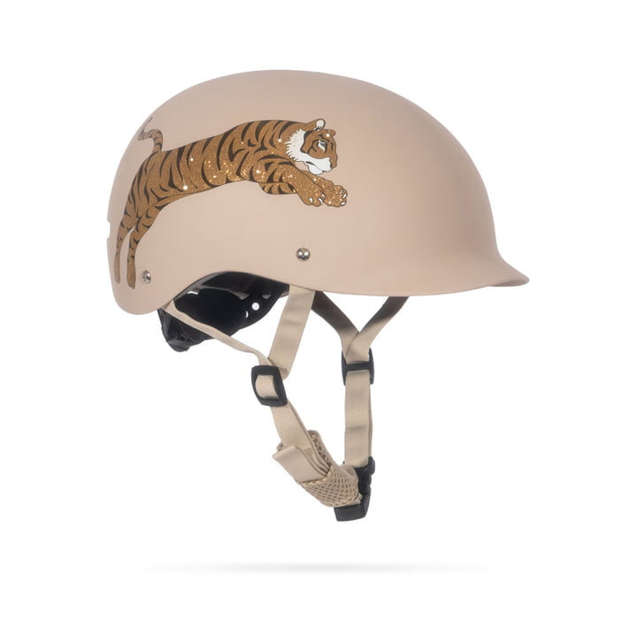 Konges Sløjd - Casque de vélo, S/M (47-51 cm), tiger