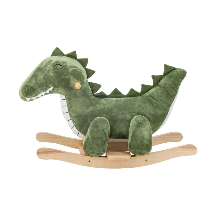 Bloomingville Mini - Arni Jouet à bascule, crocodile, vert