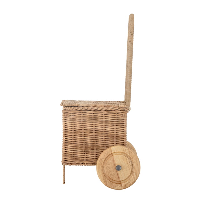 Bloomingville Mini - Penne Trolley pour enfants, L 29 x H 50 cm, rotin