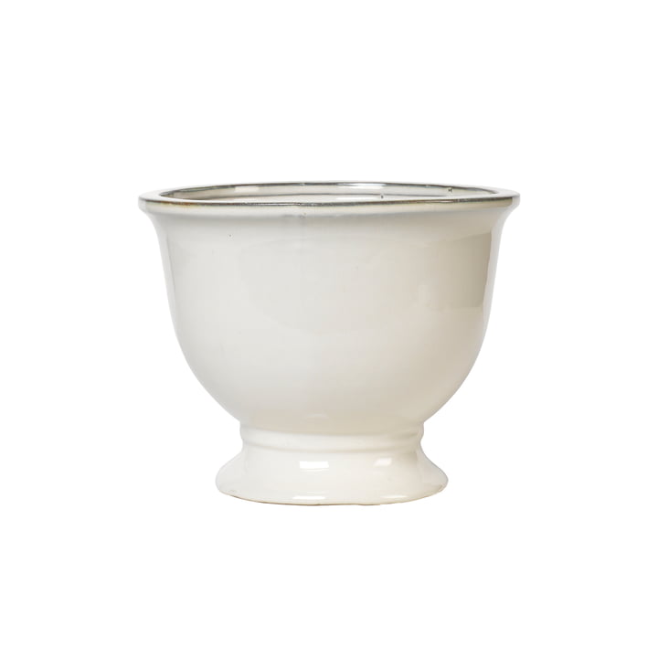 Broste Copenhagen - Annabella Pot de fleurs Ø 24,5 x 19 cm, beige