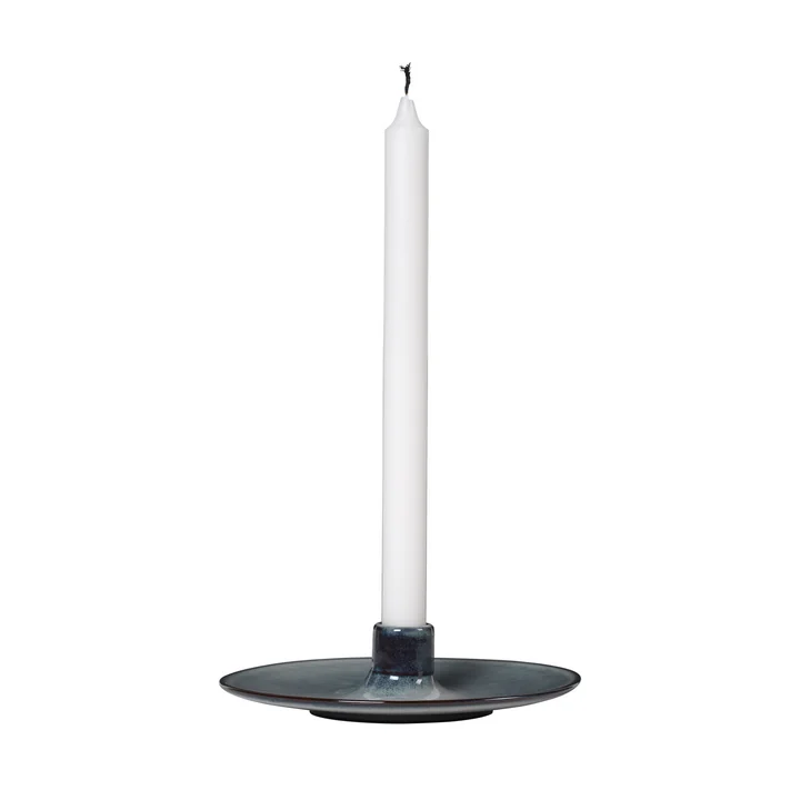 Broste Copenhagen - Nordic Sea Bougeoir, soft blue