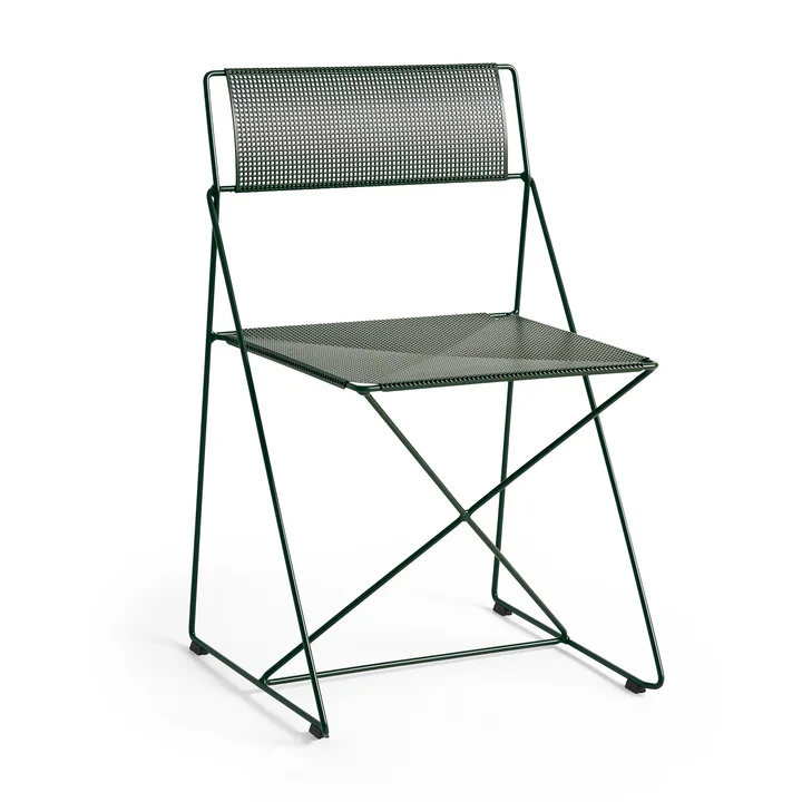 HAY - X-Line Chaise, Outdoor, vert automne